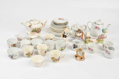 Lot 1679 - ROYAL ALBERT; three Beatrix Potter figures...