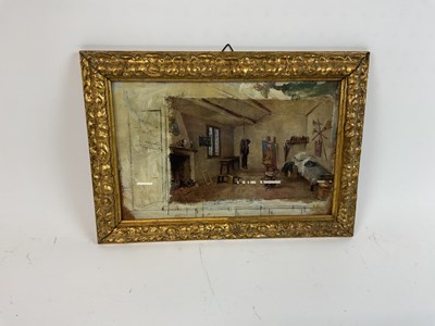 Lot 152 - ATTRIBUTED TO A RATTI; oil on board, death...