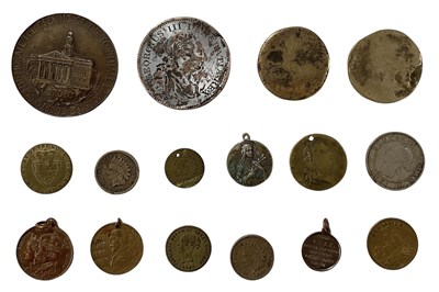 Lot 1647 - Various interesting coins and medallions...