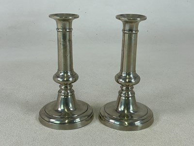 Lot 197 - A pair of early 19th century Paktong...