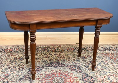 Lot 2863 - A Regency mahogany side table, with rounded...