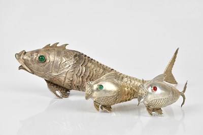 Lot 2048 - A Continental white metal model of an...