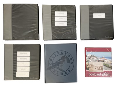 Lot 491 - Two albums of assorted all world postcards of...