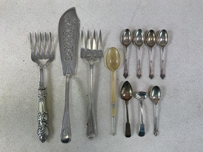 Lot 427 - A pair of early Victorian hallmarked silver...