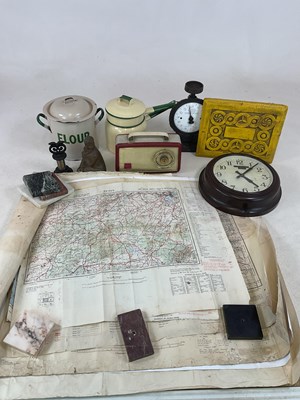 Lot 68 - Collectors lot. Comprising of: a Bakelite wall...