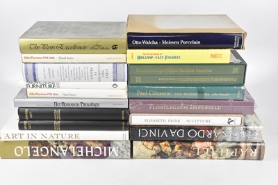 Lot 567 - A collection of books on art, antiques and...