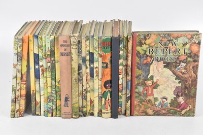 Lot 651 - RUPERT THE BEAR: THE NEW RUPERT BOOK, red...