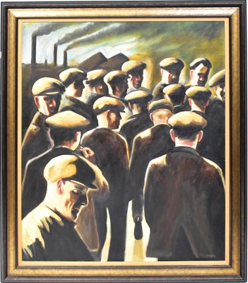 Lot 569 - KEN WHITE (20th century); oil on canvas,...