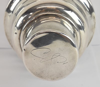 Lot 1044 - WANG HING & CO; a Chinese Export silver...