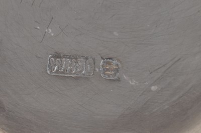 Lot 1044 - WANG HING & CO; a Chinese Export silver...