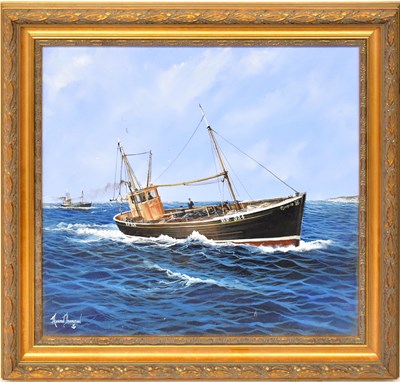 Lot 555 - ADRIAN THOMPSON (born 1960); oil on canvas, a...