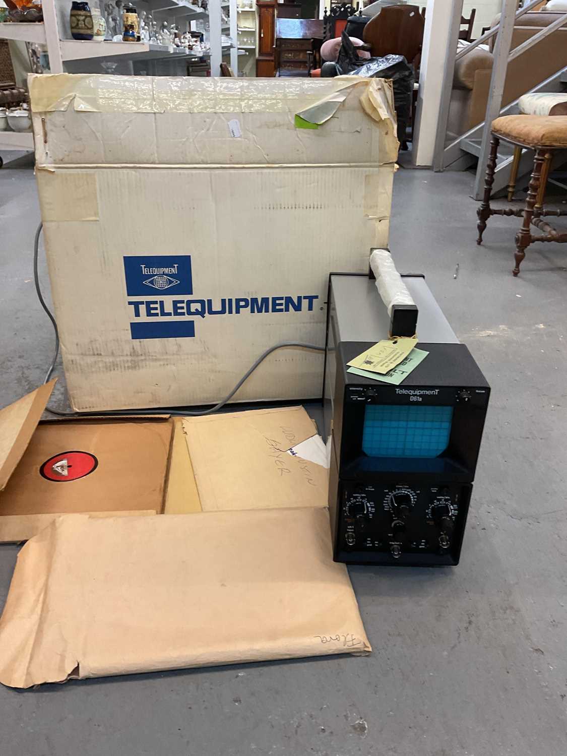 Lot 252 TELEQUIPMENT; DC1A Oscilloscope.