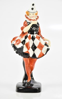 Lot ROYAL DOULTON; figurine, 'Pierrette', HN643,...