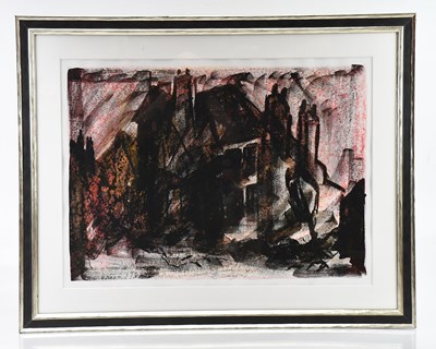 Lot 89 - JOHN ALVARO CALDAS (1934-2006); mixed media,...