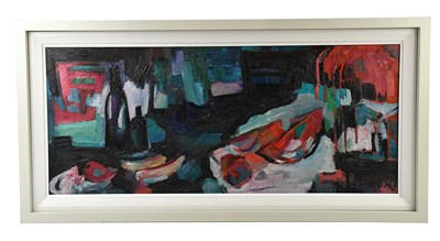 Lot 219 - RICHARD WEISBROD (1906-1991); oil on board,...