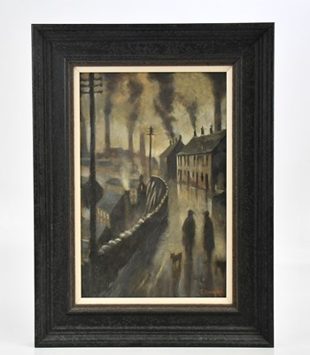 Lot 207 - JAMES BLINKHORN; oil on board, 'Evening Stroll'...
