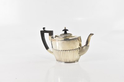 Lot 2462 - GEORGE WISH; an Edward VII hallmarked silver...