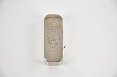 Lot 2287 - GEORGE BURROWS (I); a George III hallmarked...