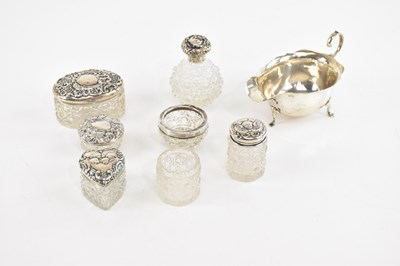 Lot 2159 - ASPREY & CO; a George V hallmarked silver...