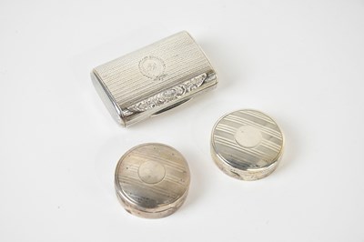 Lot 2295 - THOMAS EDWARDS; a Georgian hallmarked silver...