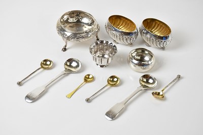 Lot 2349 - ATKIN BROTHERS; a pair of Victorian hallmarked...