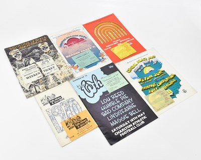 Lot 303 - A collection of festival programmes with...