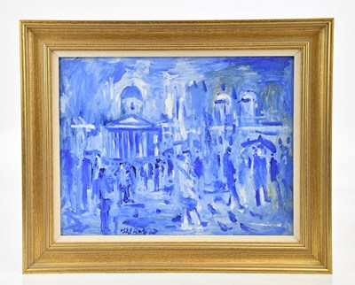 Lot JAMES LAWRENCE ISHERWOOD (1917-1989); oil on...