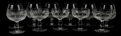 Lot 1729 - WATERFORD CRYSTAL; a collection of cut glass...