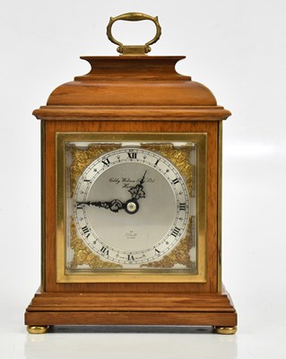 Lot 1286 - ELLIOTT; a walnut cased mantel clock, the...