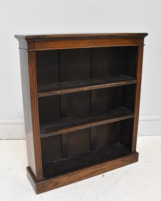 Lot 1188 - An early 20th century oak bookcase, height...
