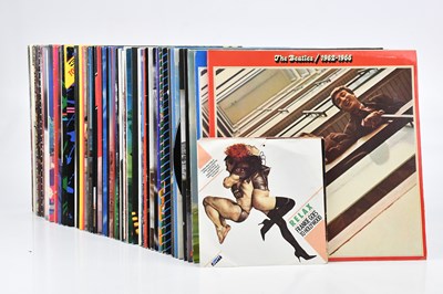 Lot 1530 - A collection of vinyl records, mostly pop and...