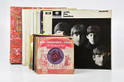 Lot 1527 - A collection of vinyl LPs and singles, to...