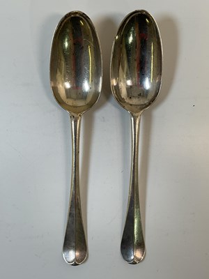 Lot 554 - ABRAHAM BARRIER; a pair of George III...