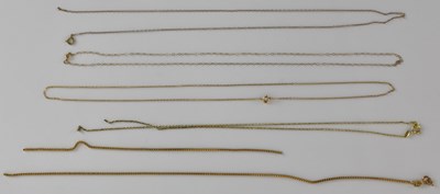 Lot 1195 - A quantity of scrap 9ct and yellow metal cut...