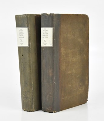 Lot 363 - TAYLOR (ADAM), THE HISTORY OF THE ENGLISH...