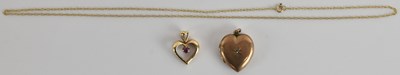 Lot 1408 - A 9ct yellow gold fine link necklace,...