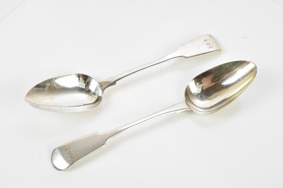 Lot 2396 - SIMON LEVY; a pair of George IV hallmarked...