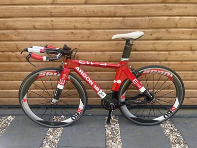 Lot 18 - 2014 Argon 18 E112 - S/51, TT/Triathlon carbon...