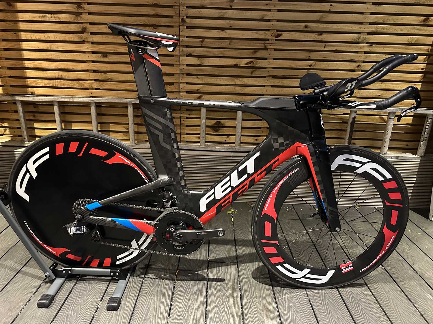 Lot 62 - 2022 Felt IA FRD L/57, TT/Triathlon carbon...
