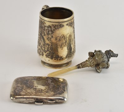 Lot 1150 - GEORGE UNITE; a small child's Victorian...