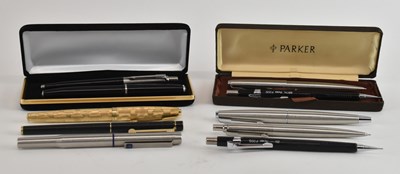 Lot 303 - Ten various pens and pencils including a...
