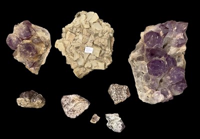 Lot 338 - GEOLOGY/MINERALOGY; a large fluorite rock...