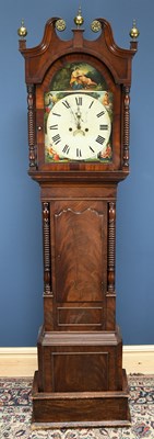 Lot 2653 - A 19th century mahogany eight day longcase...
