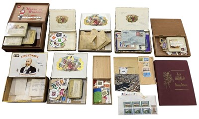 Lot 483 - A collection of used all world stamps, loose...
