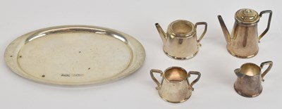 Lot 1111 - S J ROSE & SON; a novelty miniature four piece...