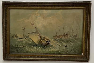 Lot 387 - UNATTRIBUTED; 19th century oil on canvas,...