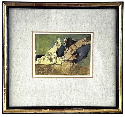 Lot 91 - KEITH VAUGHAN (1912-1977); gouache and ink on...