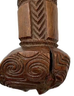 Lot 649 - A 19th century Maori (New Zealand) kotiate...