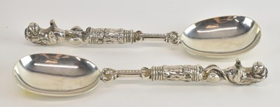 Lot 1052 - JOHN ALDWINCKLE & THOMAS SLATER; a pair of...