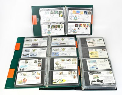 Lot 647 - Five albums of first day covers, to include...